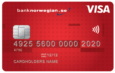 Credit Card from Bank Norwegian - best credit card in denmark Credit Card from Bank Norwegian - best credit card in denmark