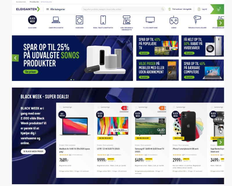elgiganten electronics